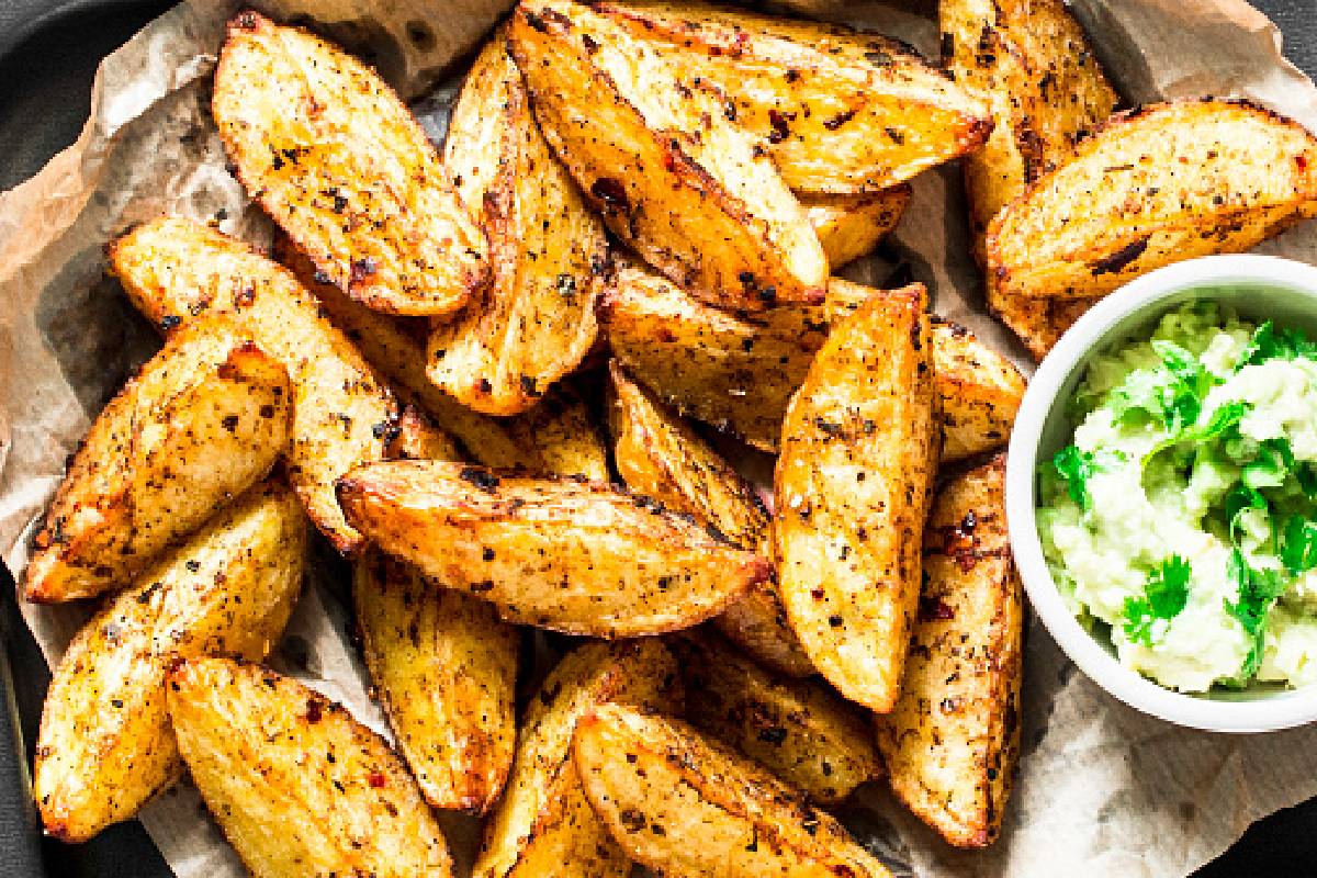 Lemon Zaatar Potatoes